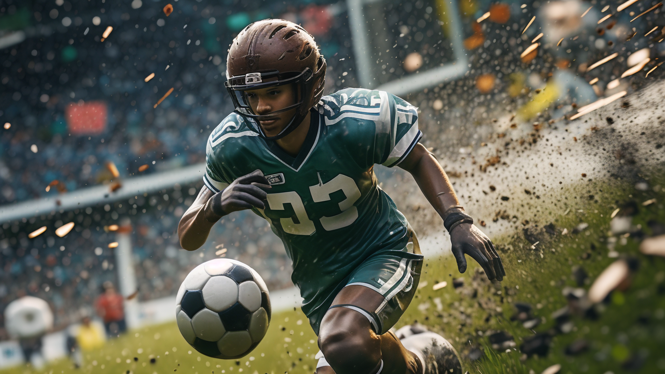 足球比赛现场热血澎湃，球迷狂热的简单介绍