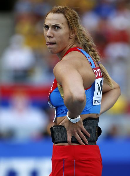 俄罗斯选手表现神勇夺得田径金牌