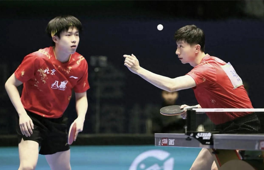 包含韩国乒乓球队鏖战中国乒乓球队，马龙惊艳世界的词条