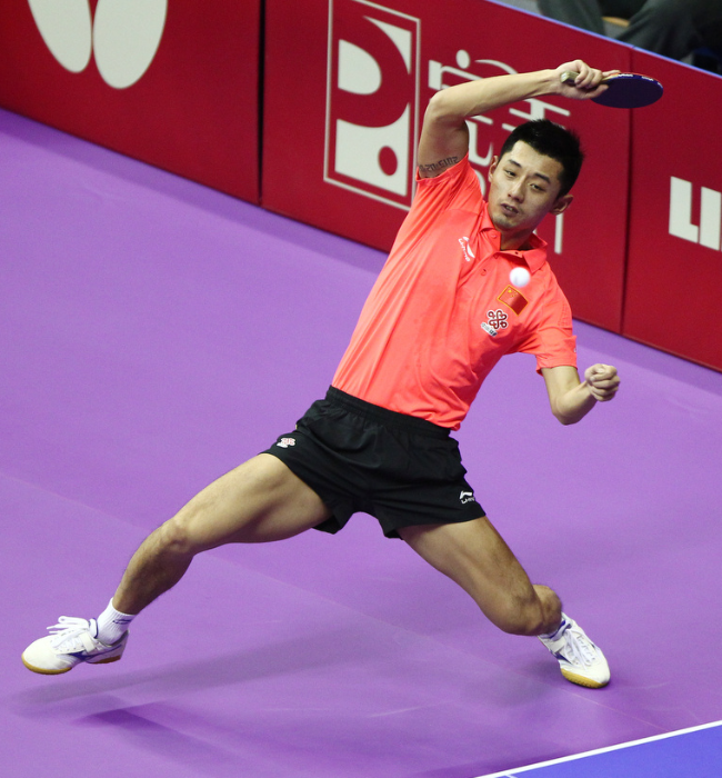 法国队力克英格兰队，张继科带队取胜