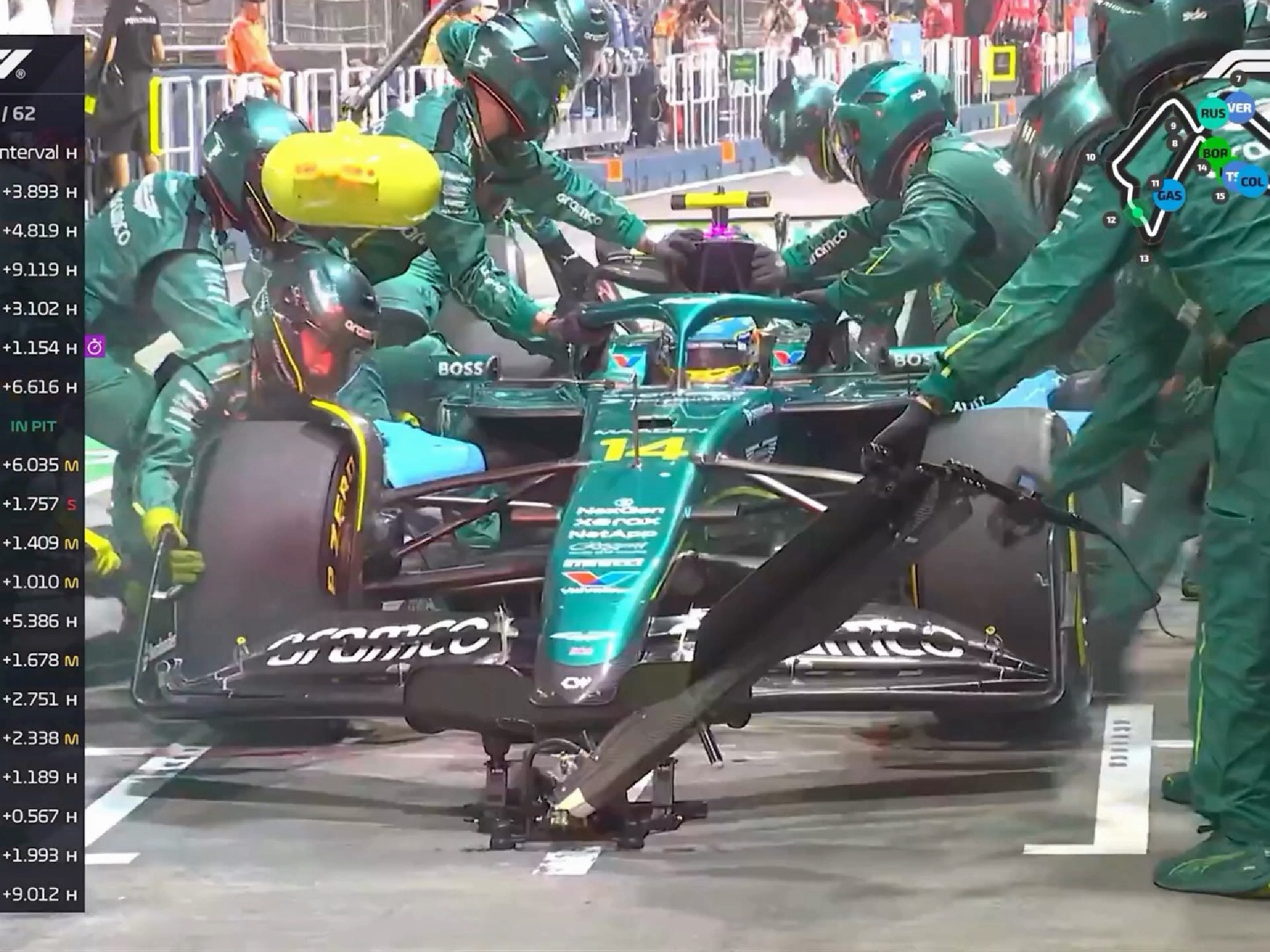 梅赛德斯翻盘红牛车队，阿隆索带队取胜